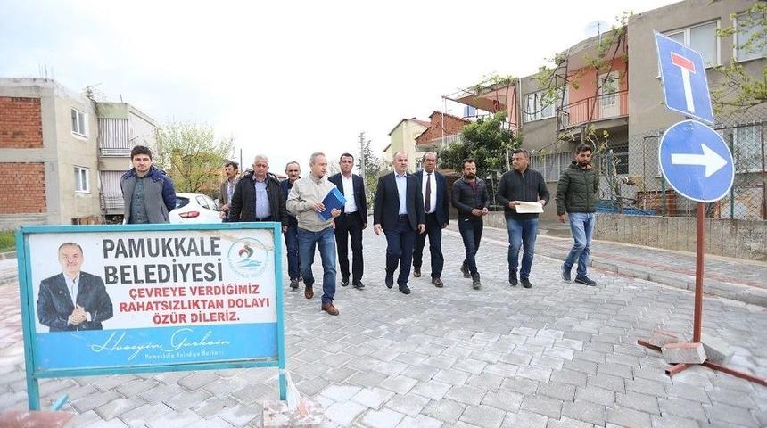 Pamukkale Belediyesi&rsquo;nden 85 Milyon Tl&rsquo;lik &Uuml;styapı Atağı