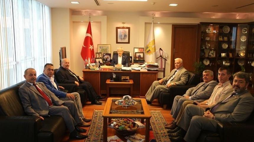 Etso, Edirne Esnaf Ve Sanatkarları Odaları Birliği Heyetini Ağırladı