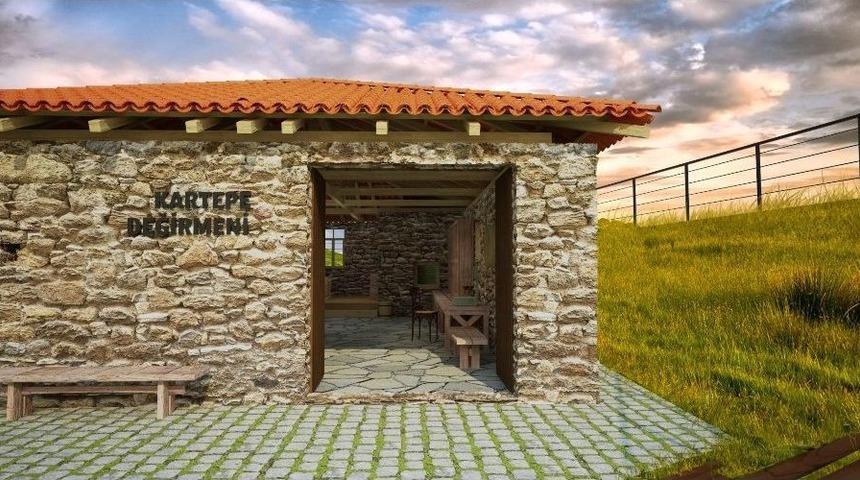 Kartepe Tarihi Su Değirmeni Restorasyonla Yenilenecek