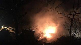 Kastamonu’da Çıkan Yangında Hayvanlar Telef Oldu