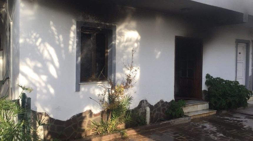 Personel Lojmanında Yangın