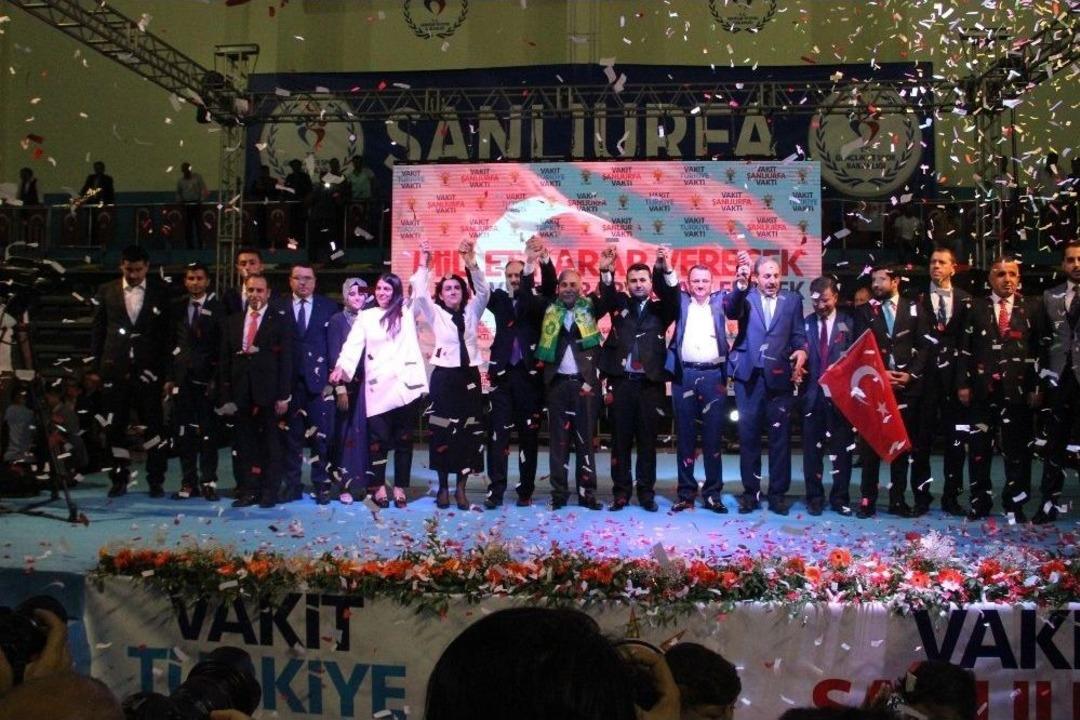 Ak Parti Şanlıurfa&rsquo;da Adaylarını Tanıttı