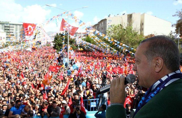 Cumhurbaşkanı Recep Tayyip Erdoğan 24 Haziran Öncesi İlk Mitingini Erzurum’da Yaptı G4