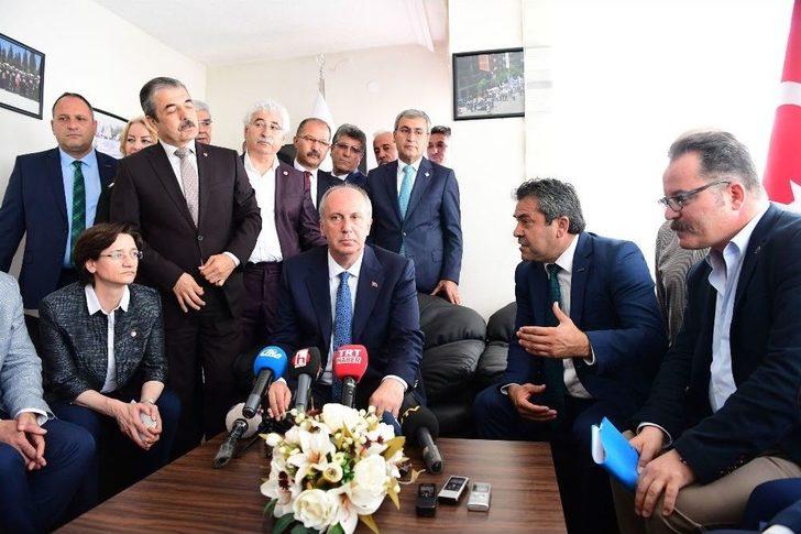 Muharrem İnce, Sivil Toplum Örgütleri, Sendikalar Ve Meslek Odalarını Ziyaret Etti G1