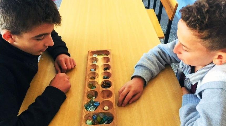 Dursunbey’de Liseler Arası Mangala Yarışması Yapıldı