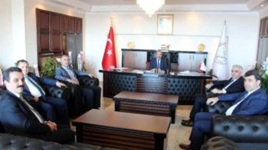 Gmis Y&ouml;netiminden Rekt&ouml;r &Ccedil;ufalı&rsquo;ya Ziyaret