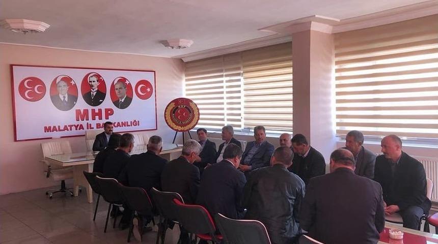 Muhtarlardan Mhp&rsquo;ye Destek