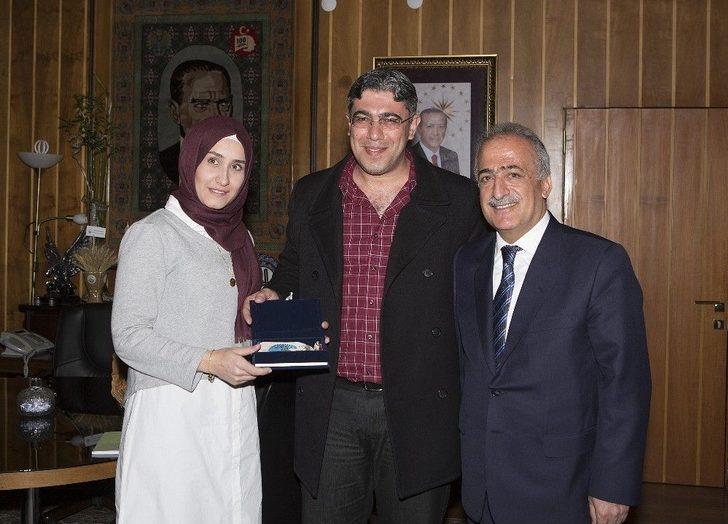 Prof. Bashar Saad’den Rektör Çomaklı’ya İade-i Ziyaret G5