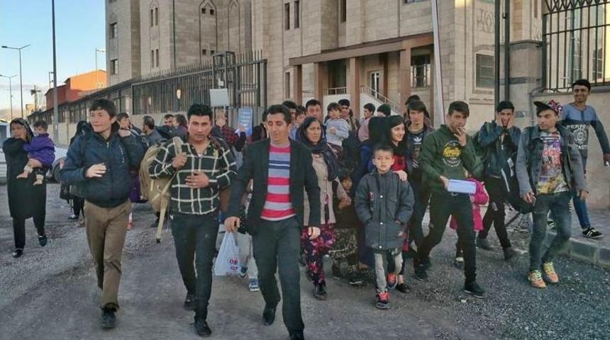 Muş&rsquo;ta 52 Afgan Uyruklu Şahıs Yakalandı