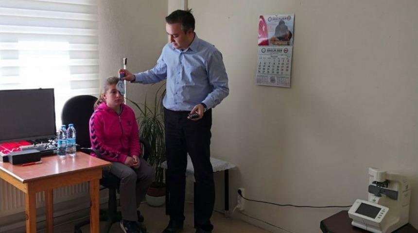 Baklan’da 650 Öğrenciye Göz Taraması Yapıldı