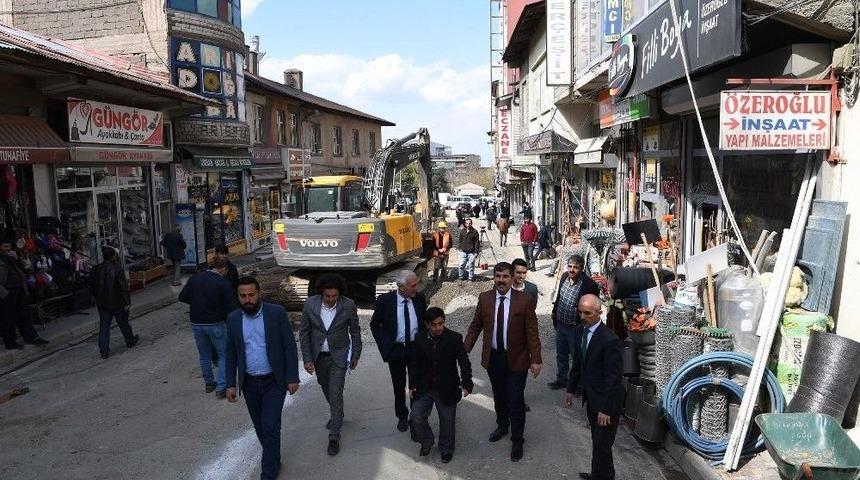 Tarihi Muş &Ccedil;arşısı Yeniden Canlandırılıyor