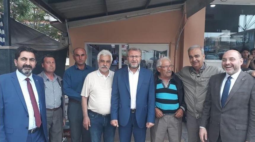 Ak Parti K&uuml;tahya Milletvekili Adayları Gediz&rsquo;i Ziyaret Etti