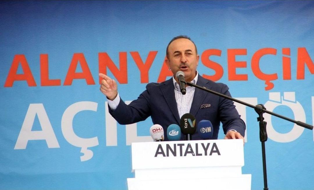 Bakan &Ccedil;avuşoğlu:&rdquo; Ter&ouml;r Destek&ccedil;isi Chp&rsquo;ye Miting Yapma İzni Veriyor&rdquo;