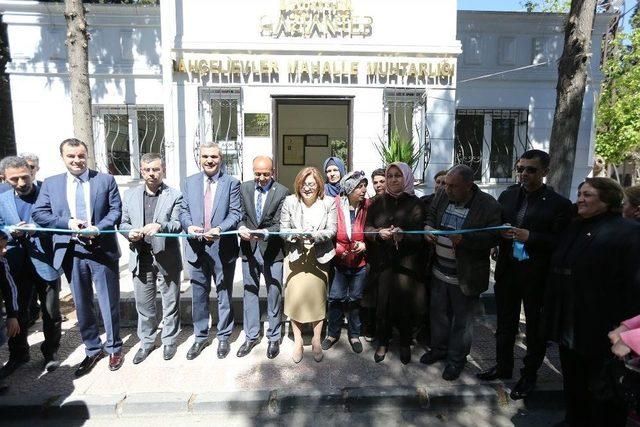 Şahin, Mahalle Sakinleriyle Bir Araya Geldi 1