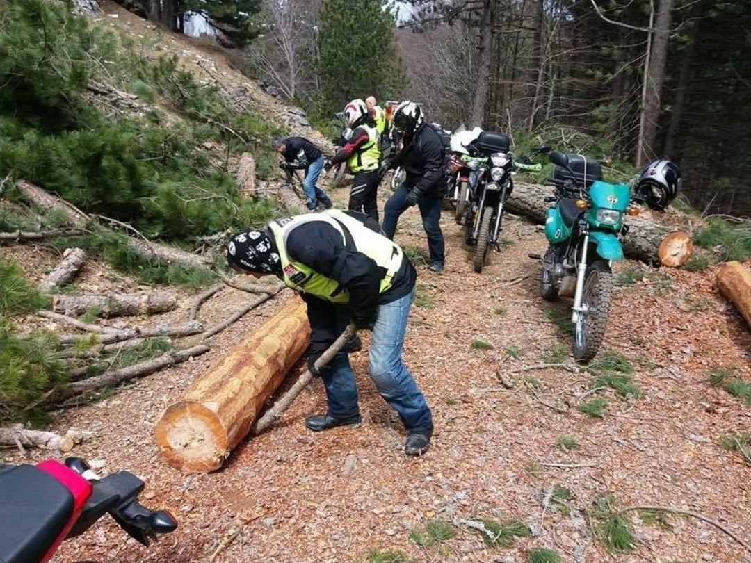 Kazdağları Motosiklet Tutkunlarına Ev Sahipliği Yapıyor