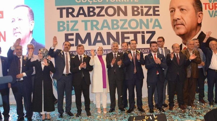 Ak Parti Trabzon Milletvekili Aday Tanıtım Toplantısına Yoğun İlgi
