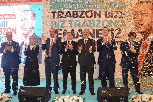 Ak Parti Trabzon Milletvekili Aday Tanıtım Toplantısına Yoğun İlgi
