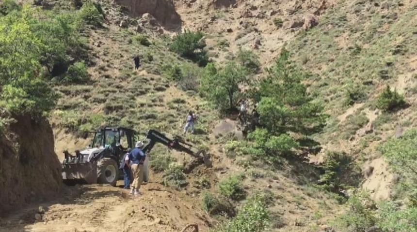 U&ccedil;uruma D&uuml;şen İnek İ&ccedil;in Seferber Oldular