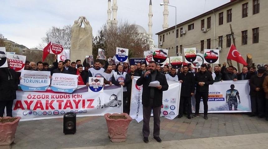 Iğdır’da Kudüs Protestosu