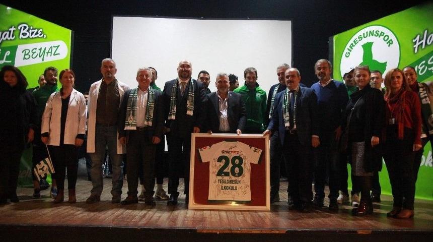 &ldquo;giresunspor Okullarla Buluşuyor&rdquo; Projesi Hayata Ge&ccedil;irildi