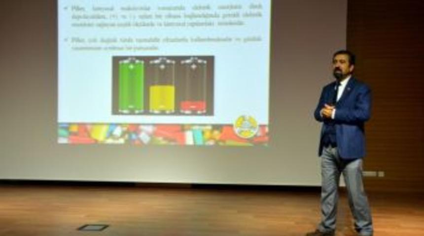 Manavgat&rsquo;ta &Ouml;ğretmenlere Atık Pil Semineri