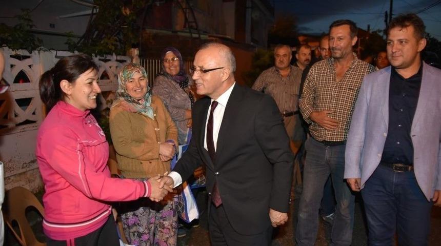 Başkan Kayda, Çat Kapı İftarlarına Devam Ediyor