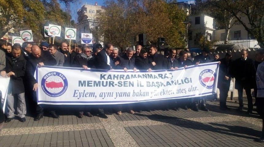 Kahramanmaraş&rsquo;ta Kud&uuml;s Kararı Protestosu