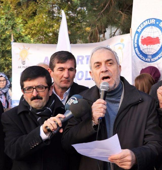 Isparta’da Kudüs Protestosu