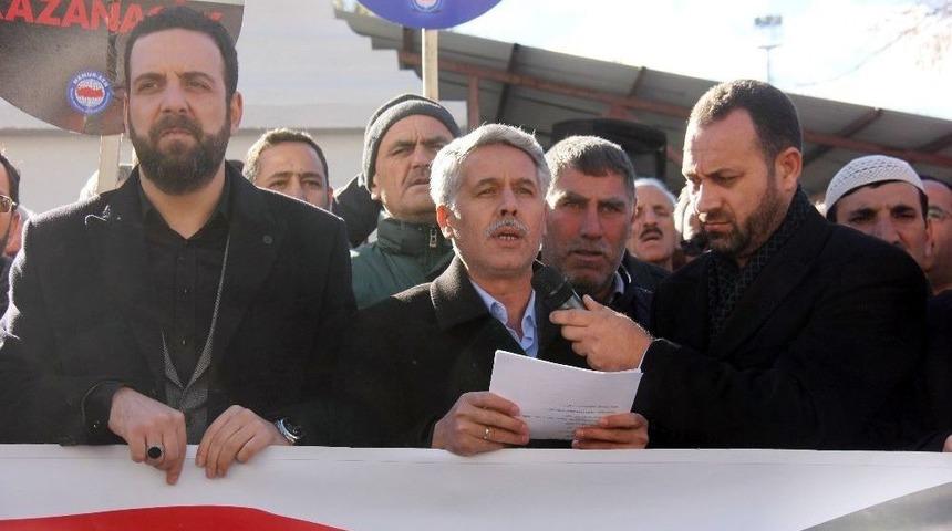 Bingöl’de "kudüs" Protestosu