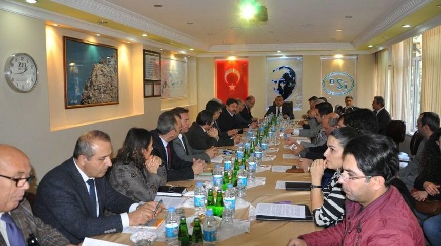 Tunceli&rsquo;de İl Su Y&ouml;netim Koordinasyon Kurulu Toplantısı