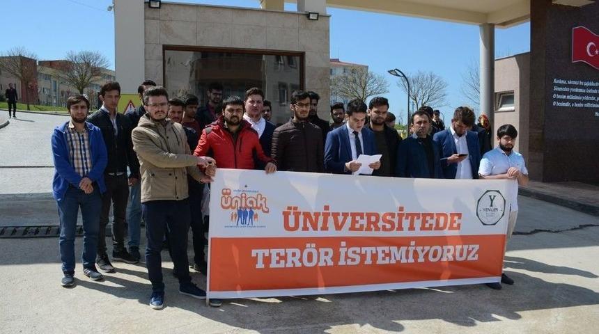 Ak Parti&rsquo;li Gen&ccedil;ler Saldırıyı Protesto Etti