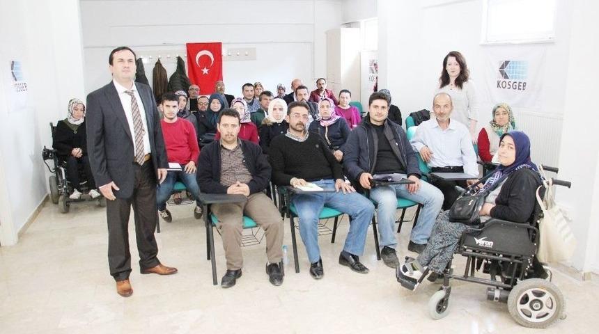 Belediyeden Engellilere Girişimcilik Kursu