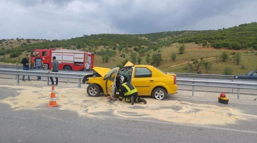Kula’da Trafik Kazası: 1 Ölü