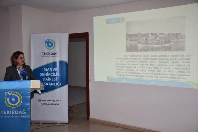 Tekirdağ ‘miras Atölyesi 1’ Projesiyle Yeniden Kuruluyor