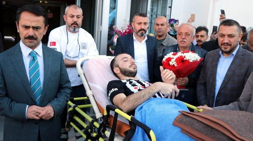 Afrin Gazisi Memleketi Nevşehir&rsquo;de Dualarla Karşılandı