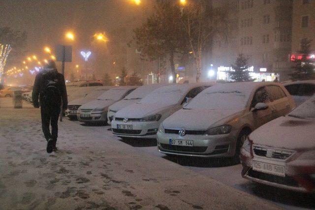 Erzurum’da Kar Yağışı