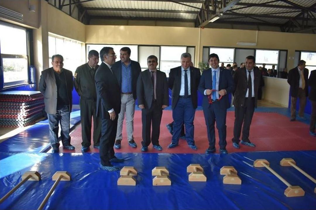 Jimnastik Salonunun A&ccedil;ılışı Yapıldı