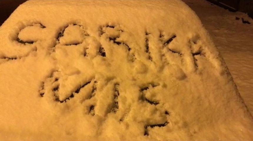 Kış Kars&rsquo;ta Geri Geldi