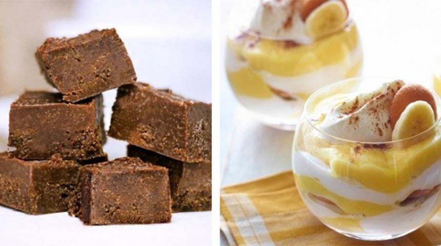 Sıkıntı Yapmayın! Diyet Bozmayan 8 Pratik Tatlı Tarifi!