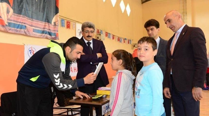 Vali Bilmez, Sportif Yetenek Taraması Etkinliğine Katıldı