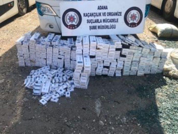 Adana’da 2 Bin 530 Paket Kaçak Sigara Ele Geçirildi