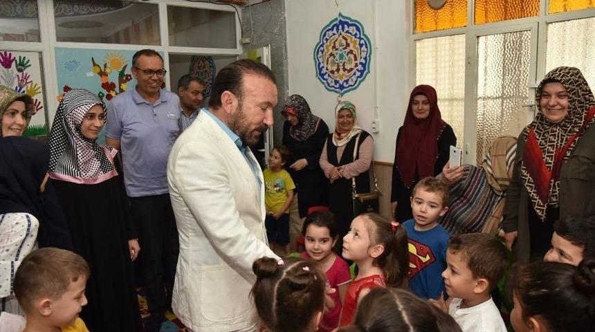 Başkan Doğan&rsquo;dan Kuran Kursu Ziyareti