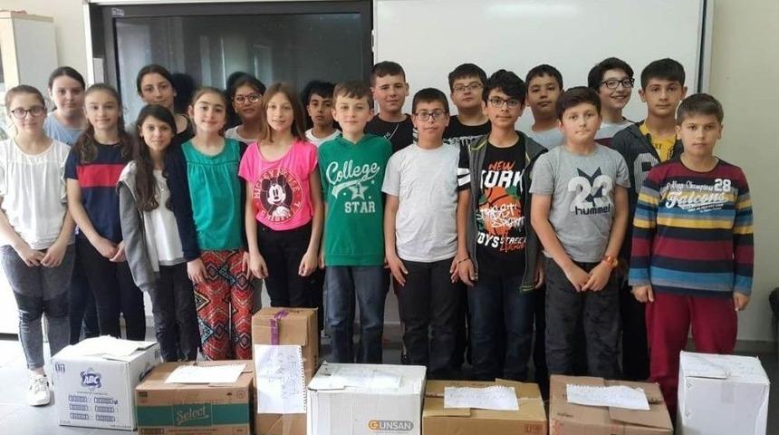 &Ouml;ğrencilerden İhtiya&ccedil; Sahiplerine Destek