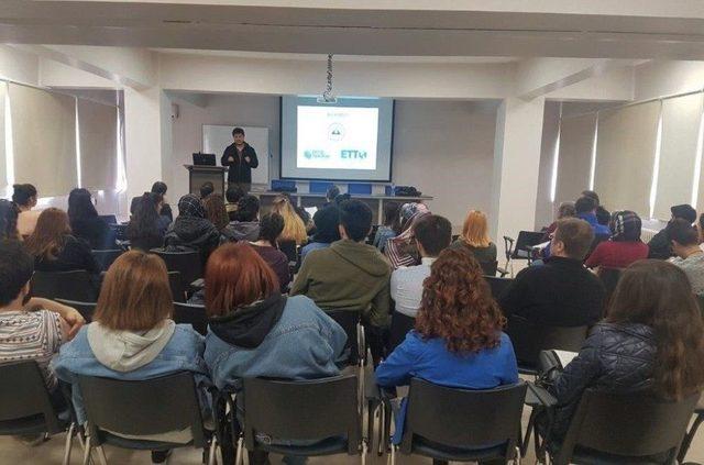 Erciyes Teknopark, T&uuml;bitak Lisans Destekleri Hakkında &Ouml;ğrencileri Bilgilendirdi 1