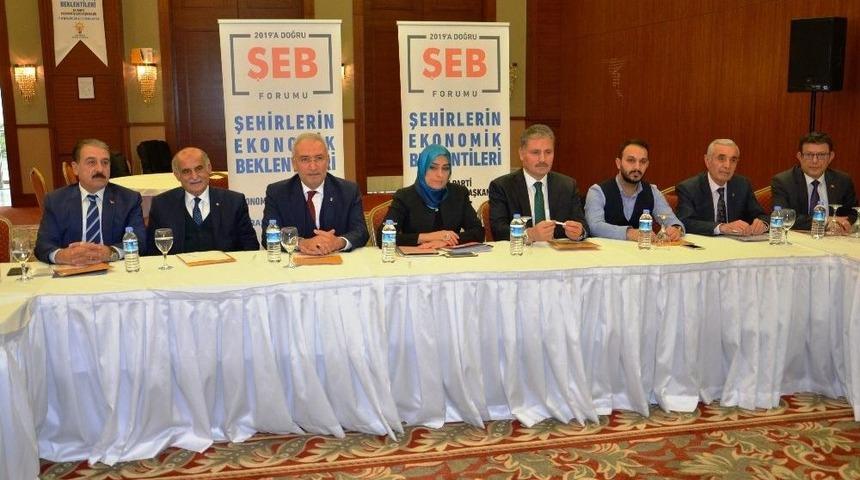 ‘şehirlerin Ekonomik Beklentileri’ Çalıştayı Düzenlendi