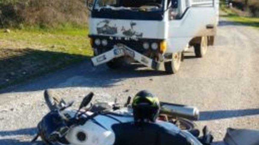 Bayramiç’te Trafik Kazası: 1 Yaralı