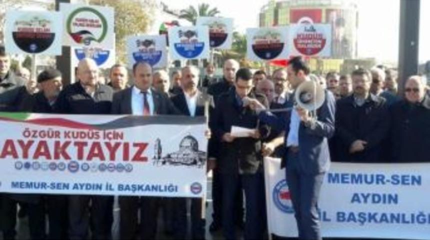 Aydın Memur-sen, Trump&rsquo;ın Kud&uuml;s A&ccedil;ıklamasını Kınadı