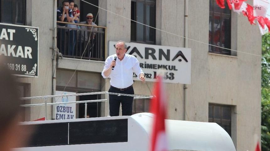 Cumhurbaşkanı Adayı Muharrem İnce İzmir&rsquo;de