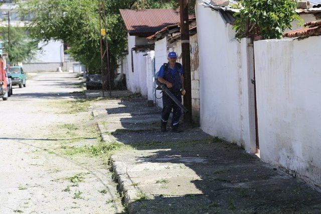 Erzincan Belediyesi Daha Temiz Bir Erzincan İçin Çalışmalarına Devam Ediyor