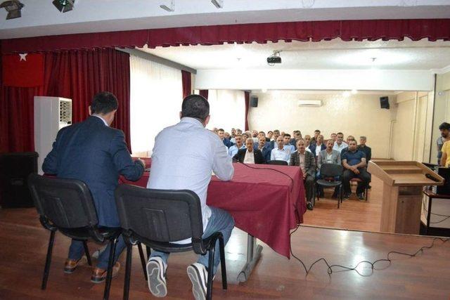 Sason’da Köyler Hizmet Götürme Birliği Toplantısı Yapıldı
